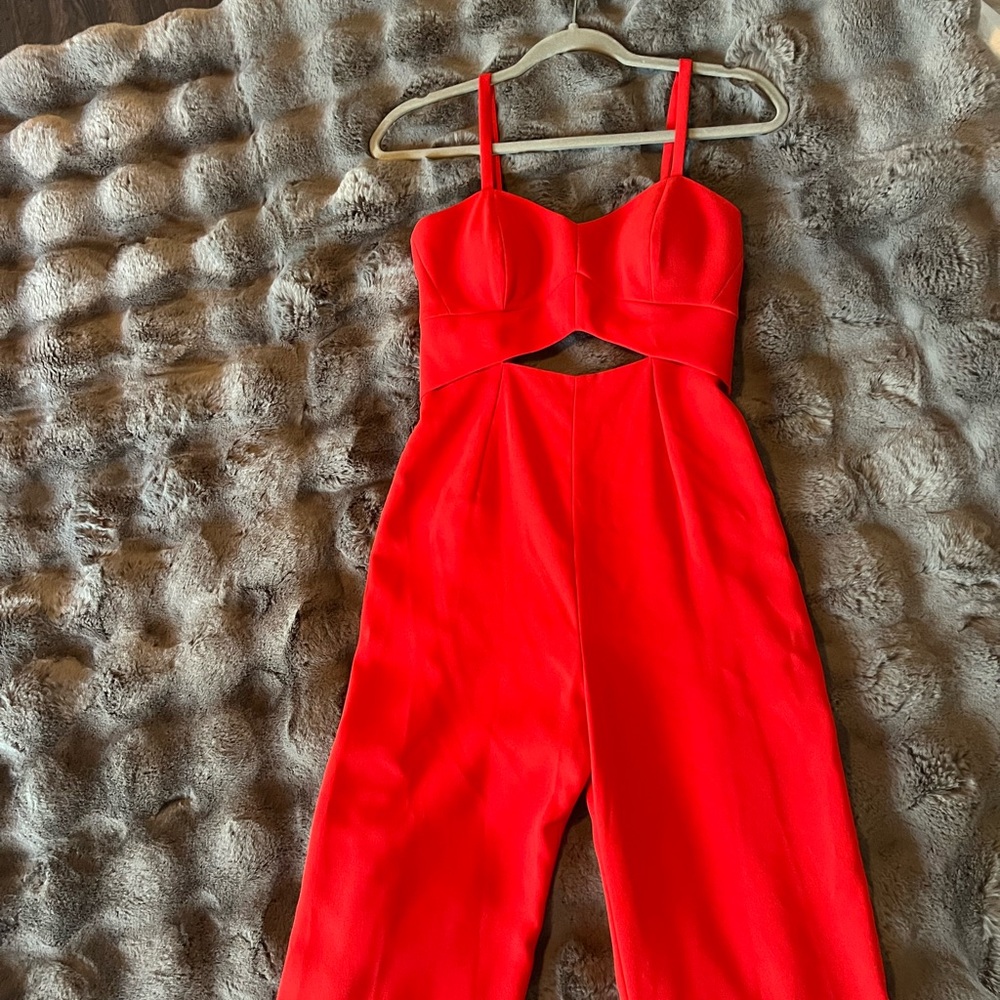 Red Women's Jumpsuit